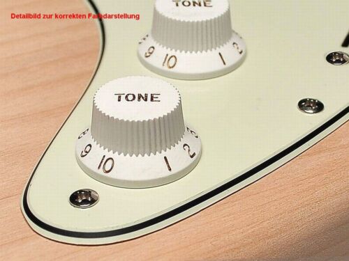 Pickguard Standard 11-Loch 3-lagig mintgrün HH