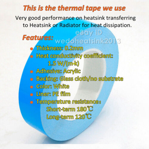 8pcs 16*11*5mm Aluminum Heatsink Radiator Cooler With Thermal Adhesive Tape 