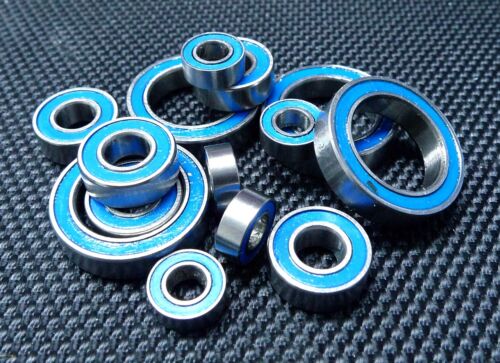 Rubber Sealed Ball Bearing Bearings FOR KYOSHO HALF 8 MINI INFERNO ST BLUE