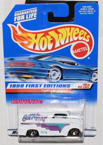 Details about   HOT WHEELS 1998 FIRST EDITIONS DAIRY DELIVERY #10/40 