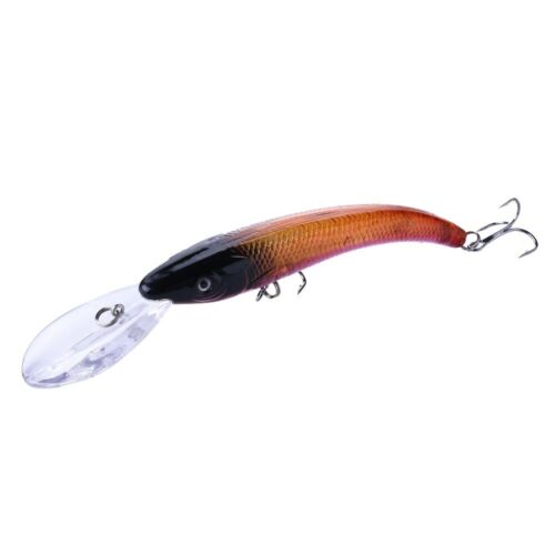 15.5cm/16g fishing lure minnow artificial hard bait wobblers 3d eyes Float Pike 