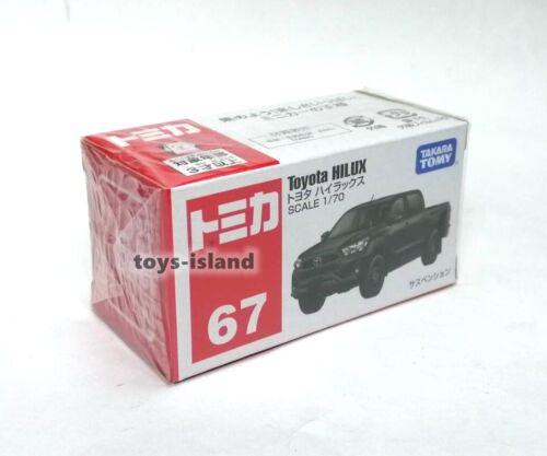 TOMICA 67 TOYOTA HILUX 1//70 TOMY DIECAST 2021 SEP NEW MODEL Black A