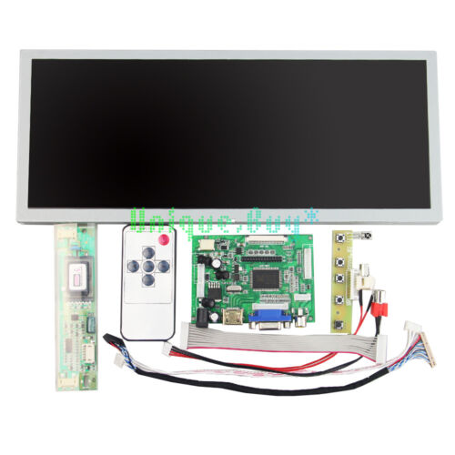 12.3 inch LCD Screen+Controller Drive Board 1280*480 LQ123K1LG03 HDMI+VGA+2AV