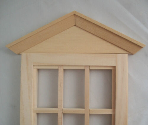Playscale Window Pediment Kits  miniature dollhouse Houseworks 97070  5 sets