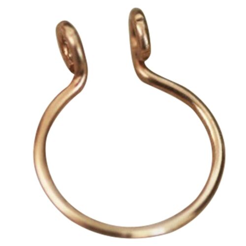 Fake Septum Clip On Non Piercing Swirls Septum Nose Ring Faux Women Jewelry