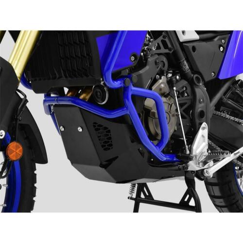Étrier de chute Yamaha Ténéré 700 BJ 2019-21 ZIEGER Crème Protection Crash Bars bleu