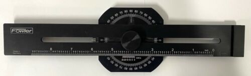 Details about  &nbsp;Fowler 52-441-200-0 Light Line 8&#034; Marking Protractor
