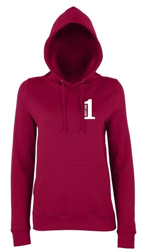Number 1 West Ham Fan Hoodie Womens