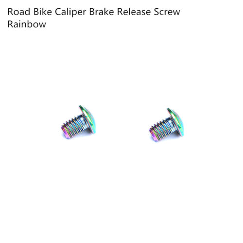 2pcs Titanium Road Bike Caliper Brake Release Screw Bolt UT6800DA9000DA9010