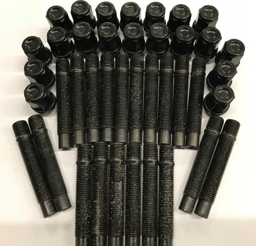 DADO conversione Nero 90mm per BMW 1 vedi elenco 20 x M14X1.25 BORCHIE CERCHI IN LEGA