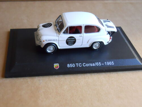 MV-1 FIAT 850 TC CORSA /65 1965 Leo Models CAR DIE CAST ABARTH 1:43 NEW 