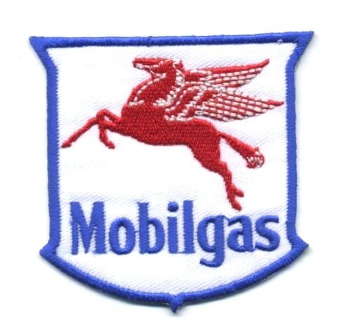 mobilgas patch badge mobil motor oil hot rod gasoline pegasus service station