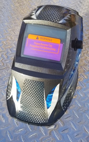 FMTD Digital Solar Auto Darkening #5 to #13 Welding//Grinding Helmet w//4 sensors
