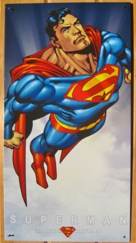 Superman Classic TIN SIGN metal poster DC Comic superhero retro wall decor 1582