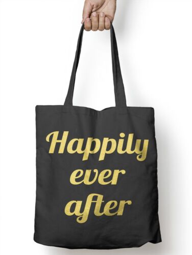 Happily Ever After Funny Cute Tote Bag For Life Shopper Family Love Shopping E63 