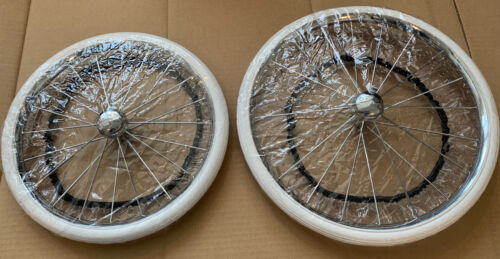 Wheel Tyre Covers For Silver Cross Dolls Kensington Balmoral Coach Bulit Prams