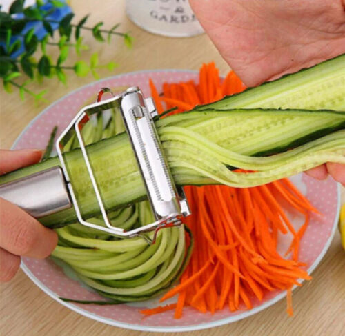 Stainless Steel Potato Peeler Vegetable Carrot Fruit Slicer Cutter Grater Tools 