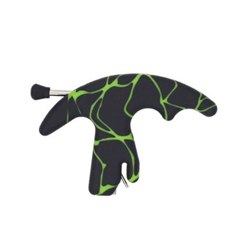 Outdoor 3 Finger Thumb Archery Release Aids For Compound Recurve Bow Hunting