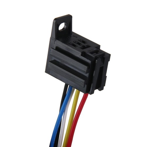 Car 12V 12 Volt DC 20A//30A AMP Relay Harness Socket Connectors 5Pin 5 Wire