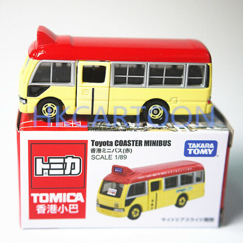 JAPAN TOMICA HONG KONG TOYOTA COASTER 16 SEATS MINI LIGHT BUS DIECAST CAR MODEL