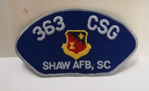 SC MILITARY PATCH USAF CREST SHIELD NEW US Air Force 363 CSG SHAW AFB