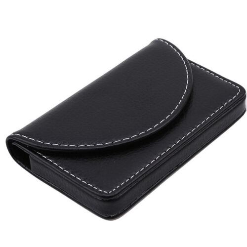 Charm Faux Leather Credit Card Holder RFID Organizer Case Pocket Wallet Shan