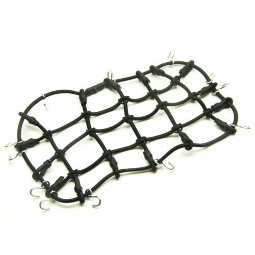Front Rear Bumper Roof Luggage Rack Net Winch For 1/10 RC Cars Trx-4 Axial SCX10 