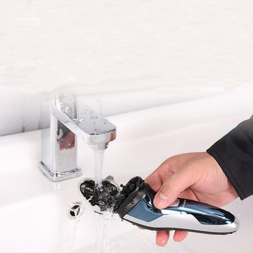 SweetLF 3D Rechargeable IPX7 Waterproof Electric Shaver Wet and Dry Men/'s Rotary