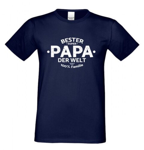 T-Shirt-meilleur papa du monde-Cool Shirt sort comme cadeau pour le père 