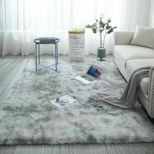 Kurzflor Teppich Modern Marokkanisches Design Wohnzimmer Interior Trend Grau 