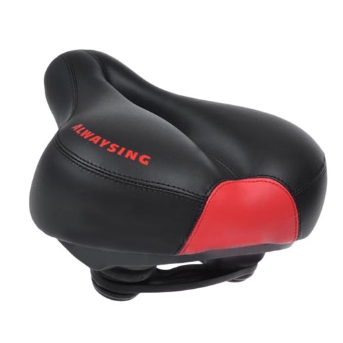 Wide Big Bum Bicycle Gel Cruiser Extra Comfort Sporty Soft Pad Saddle Seat SH