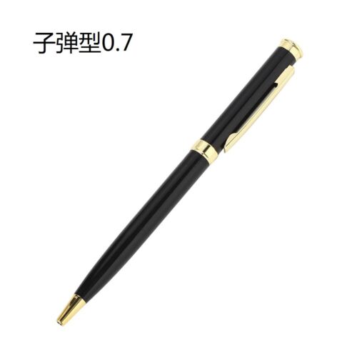 Luxury Metal Steel Ballpoint Pen Office Ball Point Writing Pen Equipment 0.7//1.0