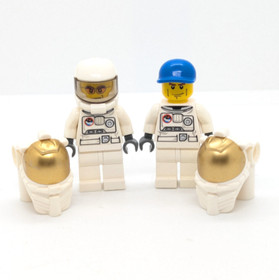 Lego City Space Exploration - Astronaut Minifigures (cty0221 cty0223) 3365 3367