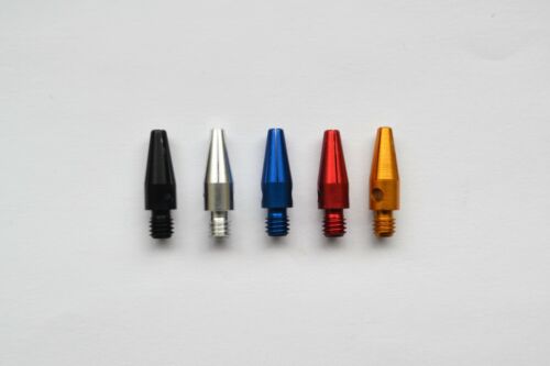 ALUMINIUM DART STEMS SHAFTS MICRO 5 COLOURS TO CHOOSE FROM