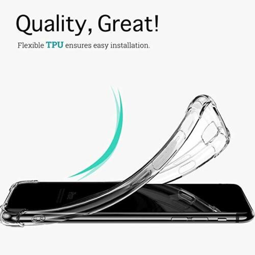 Para Samsung Galaxy S10// LITE Estuche Blando Transparente Plus a Prueba de Choques TPU cubierta de parachoques 