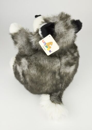 Unipak Designs 9/" Plumpee Husky Dog Plush Stuffed Animal for Kids Toy Siberian