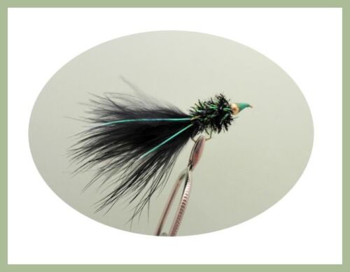 18 Size 10 Trout Flies Nomads Flash Damsels and Ally McCoist Fishing Flies
