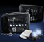 FOR 1999-2004 FORD F250 F350 SUPERDUTY LED BLACK//SMOKE HEADLIGHT W//8000K HID KIT