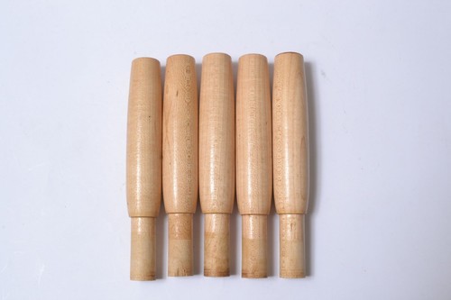 wooden fishing rod handle used as a rear or fore grip birch 5 in each lot