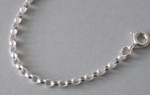 925 Sterling Silver Chain Bracelet Necklace Rope Curb Belcher Box ALL SIZES