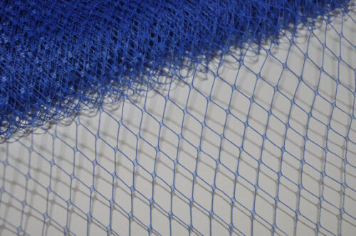 Birdcage Veil Millinery Net 1 Yard French Veiling Wedding Fascinator Royal Blue 