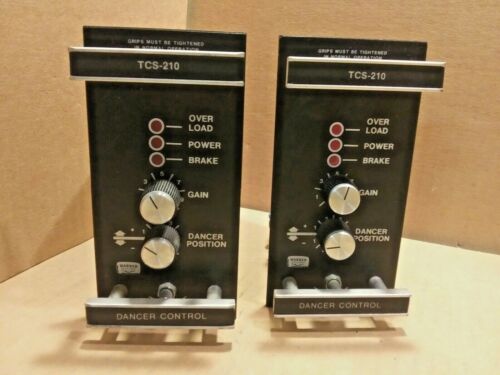 Warner Electric TCS-210 Dancer Control 48 volt dc Lot of 2 
