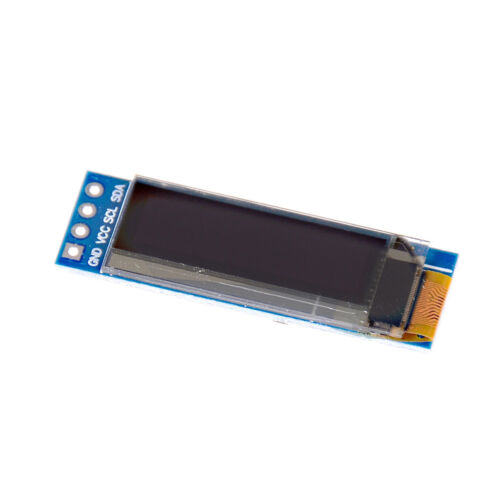 IIC I2C 0.91/" 128x32 white OLED LCD Display Module 3.3v 5v For Arduino PIC T zi