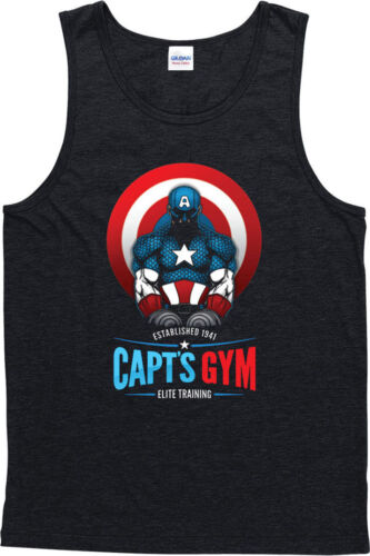 Captain America Vest,Capt/'s Gym Spoof,Adult and kids Sizes