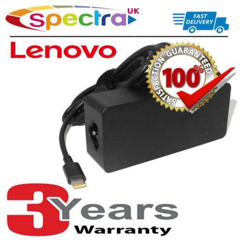 Genuino Original Lenovo 45W USB Cargador De Portátil-C TIPO C AC adaptador Power Supply 