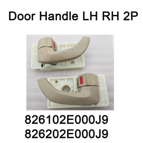 Genuine Door Handle LH RH Beige 826102E000J9 826202E000J9 Hyundai Tucson 06-09