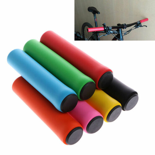 1Pair MTB Soft Foam Silicone Sponge Handle Bar Grips Handlebar Bike Bicycle New