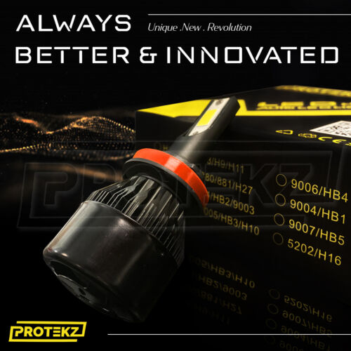 LED Headlight kit Protekz 6K HID H13 9008 6000K 2011-2015 Chevrolet Cruze