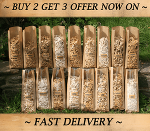 Petit fumer copeaux de bois pour fumée générateurs et nourriture fumeurs non bbq 2-4mm 3L