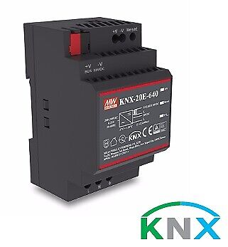 Power Supply with Integrated Choke Output 30Vdc at 640mA Plastic Case MeanWell 